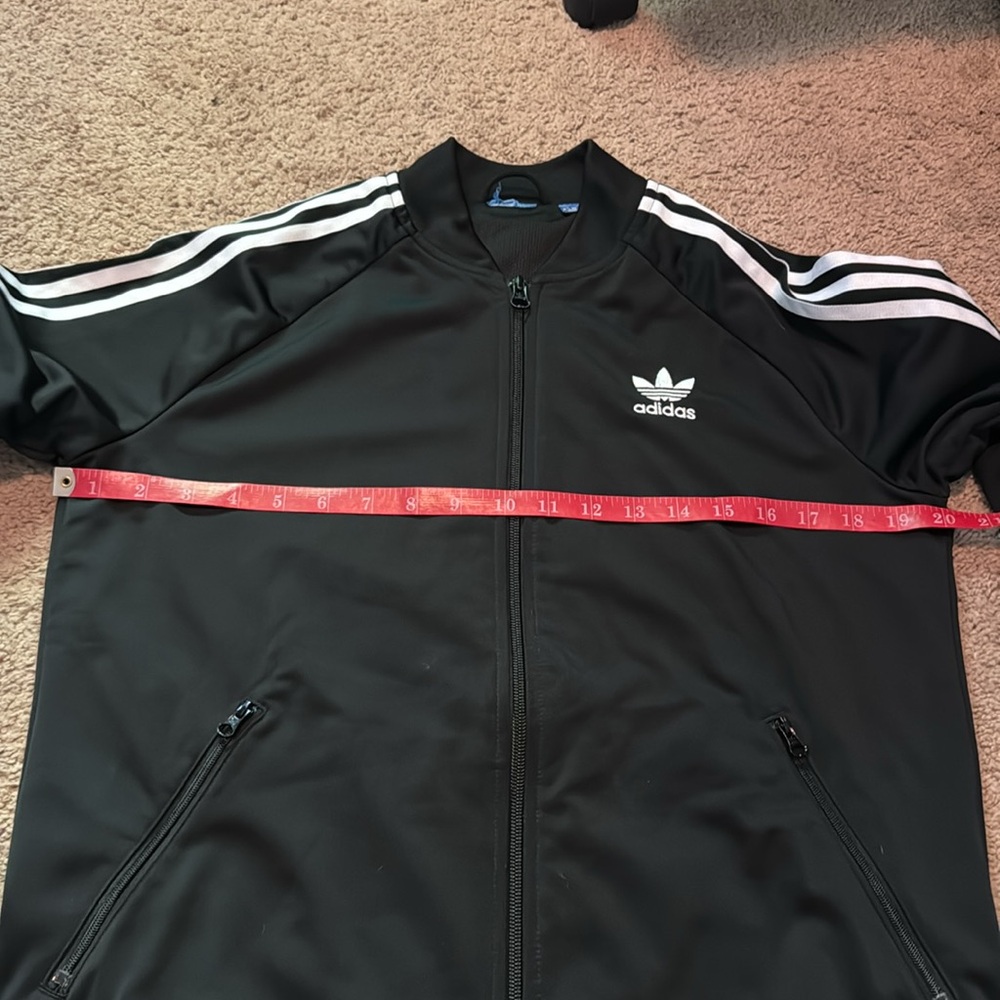 Adidas Black zip up Jacket - Picture 8 of 9